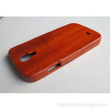 Hand Made Bubinga Wood Mobile Phone Cover for Samsung Galax